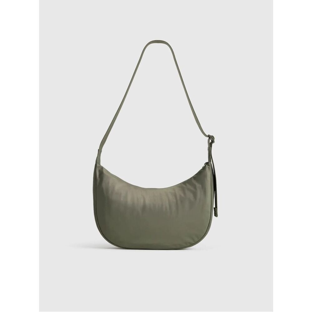 NEW Quince Revive Nylon Crescent Shoulder Bag - Picture 1 of 4